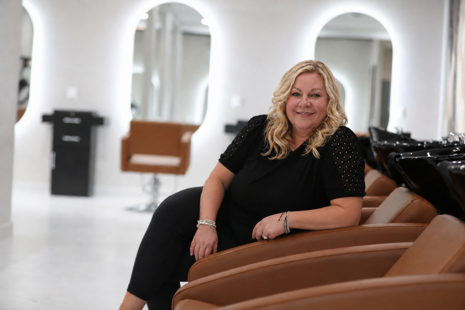Jodie, stylist at Nine Salon
