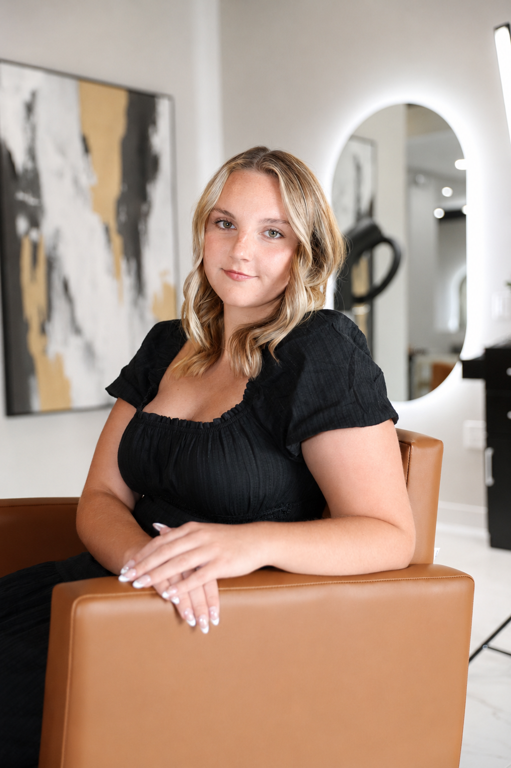 Lilly, stylist at Nine Salon
